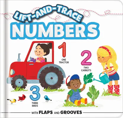 Lift-And-Trace: Čísla: S klapkami a drážkami - Lift-And-Trace: Numbers: With Flaps and Grooves