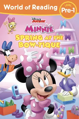 Svět čtení Disney Junior Minnie Jaro v Bow-Tique - World of Reading Disney Junior Minnie Spring at the Bow-Tique
