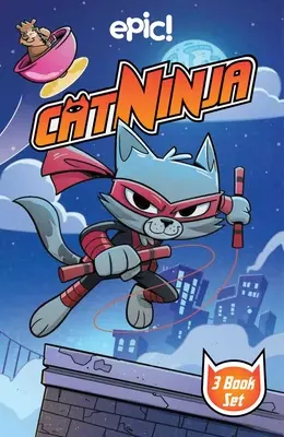 Kočičí nindža Box Set: Knihy 1-3 - Cat Ninja Box Set: Books 1-3