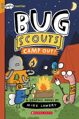 Tábor venku! Tábor: Kniha z edice Graphix Chapters (Broučtí skauti #2) - Camp Out!: A Graphix Chapters Book (Bug Scouts #2)
