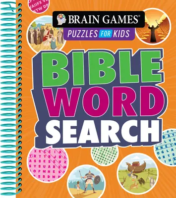 Hlavolamy pro děti - Hledání biblických slov (od 5 do 10 let) - Brain Games Puzzles for Kids - Bible Word Search (Ages 5 to 10)