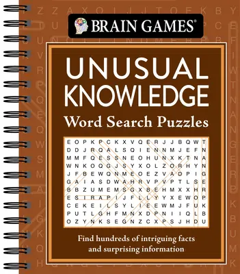 Hry na mozek - Neobvyklé vědomostní slovní hádanky - Brain Games - Unusual Knowledge Word Search Puzzles