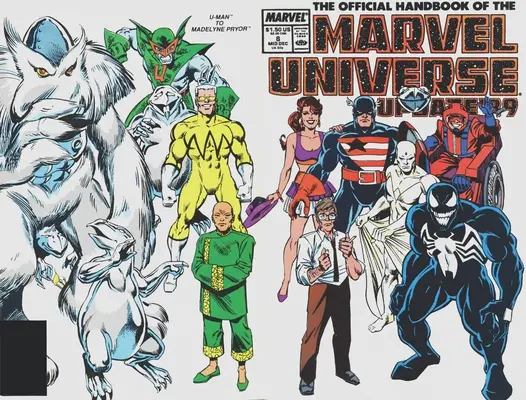 Oficiální příručka marvelovského vesmíru: Aktualizace '89 Omnibus - Official Handbook of the Marvel Universe: Update '89 Omnibus