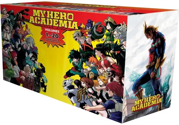 My Hero Academia Box Set 1: Obsahuje svazky 1-20 s prémiovou sadou - My Hero Academia Box Set 1: Includes Volumes 1-20 with Premium