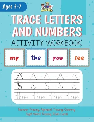 Obkreslování abecedy, číslic a slov na webu spolu s bonusovými kartičkami abecedy a slov na webu! - Alphabet, Number and Site Words Tracing along with Bonus Alphabet and Site Word Flash Cards!