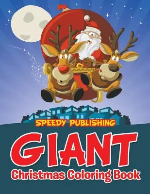 Obří vánoční omalovánky - Giant Christmas Coloring Book