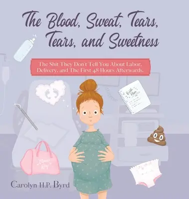 Krev, pot, slzy a sladkosti: Vydržte to, co vám neřeknou o porodu a prvních 48 hodinách po něm. - The Blood, Sweat, Tears, Tears, and Sweetness: The Shit They Don't Tell You About Labor, Delivery, and The First 48 Hours Afterwards.