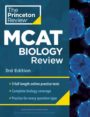 Princeton Review MCAT Biology Review, 3. vydání: Complete Content Prep + Practice Tests - Princeton Review MCAT Biology Review, 3rd Edition: Complete Content Prep + Practice Tests