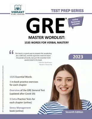 GRE Master Wordlist: 1535 slovíček pro zvládnutí verbálního projevu - GRE Master Wordlist: 1535 Words for Verbal Mastery