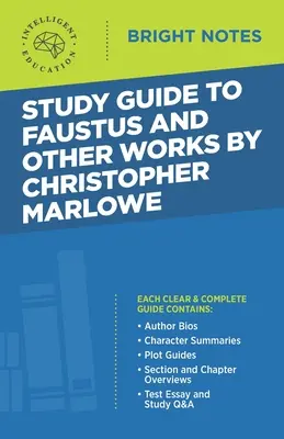 Studijní příručka k Faustovi a jiným dílům Christophera Marlowa - Study Guide to Faustus and Other Works by Christopher Marlowe