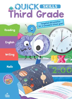 Rychlé dovednosti pro 3. třídu pracovní sešit - Quick Skills Third Grade Workbook