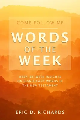 Pojď za mnou Slova týdne - Come Follow Me Words of the Week