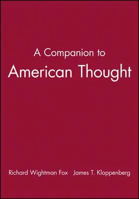 Společník amerického myšlení - A Companion to American Thought