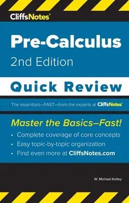 CliffsNotes Precalculus: Rychlý přehled - CliffsNotes Precalculus: Quick Review