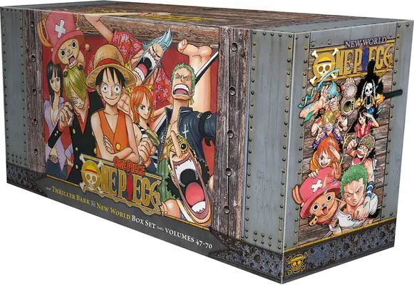 One Piece Box Set 3: Thriller Bark to New World: Svazky 47-70 s prémií - One Piece Box Set 3: Thriller Bark to New World: Volumes 47-70 with Premium