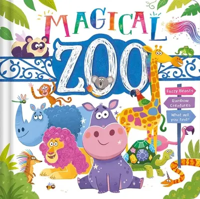 Kouzelná zoo: Polstrovaná desková kniha - The Magical Zoo: Padded Board Book