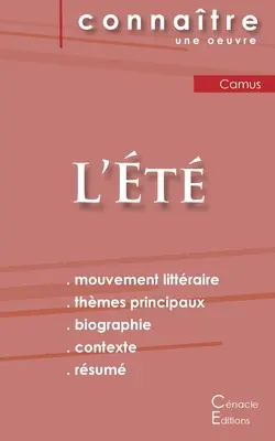 L't by Albert Camus (úplný literární rozbor a shrnutí) - Fiche de lecture L't de Albert Camus (Analyse littraire de rfrence et rsum complet)