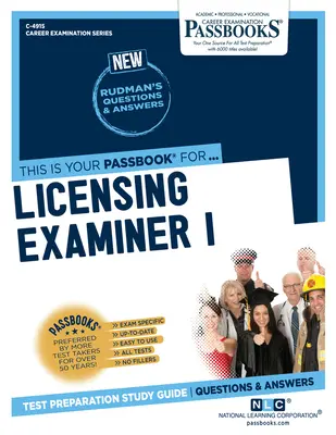 Licenční zkoušející I (C-4915): Průvodce studijními sešity - Licensing Examiner I (C-4915): Passbooks Study Guide