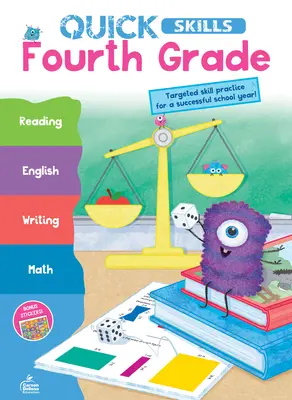 Rychlé dovednosti pro 4. třídu pracovní sešit - Quick Skills Fourth Grade Workbook