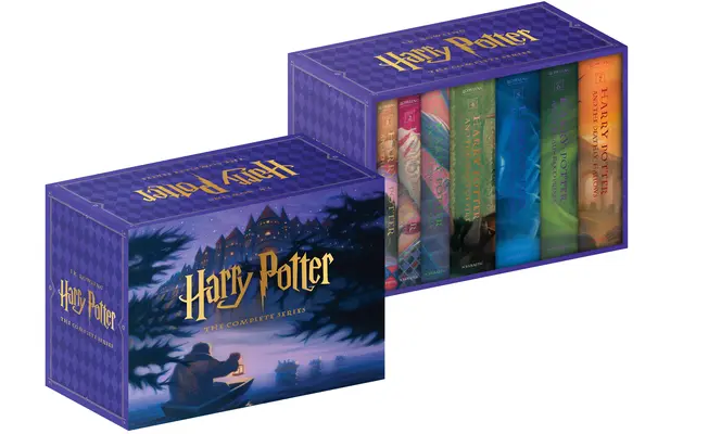 Harry Potter v krabicové úpravě: Harry Potter Boxed Set: Knihy 1-7 (kufřík) - Harry Potter Hardcover Boxed Set: Books 1-7 (Slipcase)