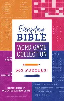 Sbírka biblických slov na každý den: 365 hádanek! - Everyday Bible Word Game Collection: 365 Puzzles!