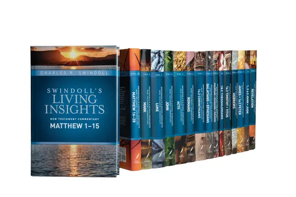 Swindoll's Living Insights New Testament Complete Set (kompletní sada) - Swindoll's Living Insights New Testament Complete Set