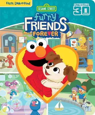 Sezamová ulice: První pohled a hledání: Chlupatí přátelé navždy - Sesame Street: Furry Friends Forever First Look and Find