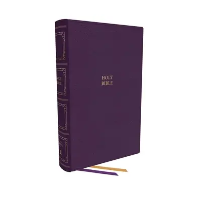 Kjv, Odstavcový styl, tenká řada Bible, Leathersoft, fialová, červené písmo, pohodlný tisk: Bible svatá, verze krále Jakuba - Kjv, Paragraph-Style Large Print Thinline Bible, Leathersoft, Purple, Red Letter, Comfort Print: Holy Bible, King James Version