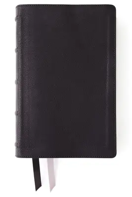 Niv, Bible s postranními sloupci, osobní velikost, kožená, černá, pohodlný tisk - Niv, Side-Column Reference Bible, Personal Size, Leathersoft, Black, Comfort Print