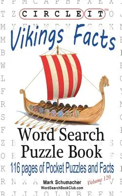Zakroužkujte, Fakta o Vikinzích, Hledání slov, Puzzle Book (Kniha) - Circle It, Vikings Facts, Word Search, Puzzle Book