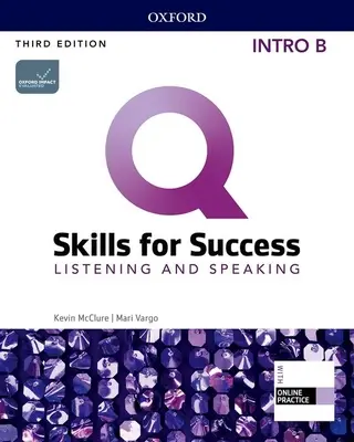 Q3e Úvod Poslech a mluvení Studentská kniha Dělené balení B - Q3e Intro Listening and Speaking Student Book Split B Pack