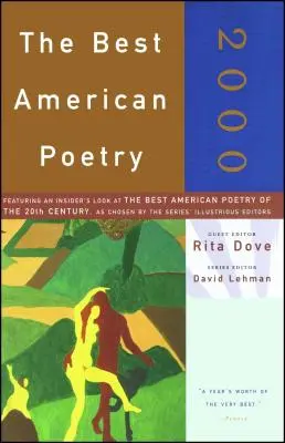 Nejlepší americká poezie 2000 - The Best American Poetry 2000