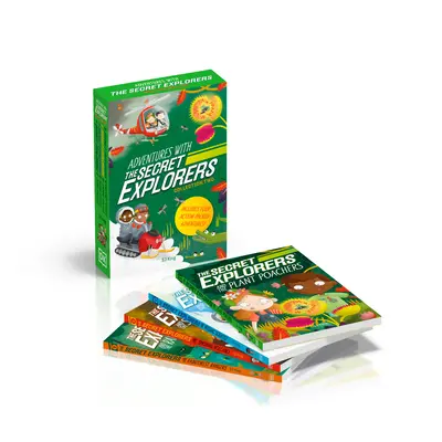 Dobrodružství s tajnými průzkumníky: Druhá kolekce: obsahuje 4 dobrodružství plná akce! - Adventures with the Secret Explorers: Collection Two: Includes 4 Action-Packed Adventures!