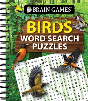 Hry na mozek - Ptáci Slovo hledání hádanky - Brain Games - Birds Word Search Puzzles
