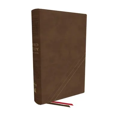 Nkjv, Word Study Reference Bible, Leathersoft, Brown, Red Letter, Comfort Print: 2 000 klíčových slov, která odkrývají význam Bible - Nkjv, Word Study Reference Bible, Leathersoft, Brown, Red Letter, Comfort Print: 2,000 Keywords That Unlock the Meaning of the Bible