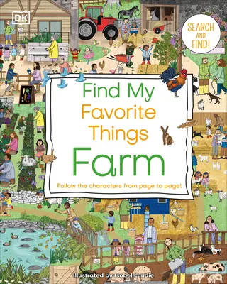 Najít mé oblíbené věci Farma: Sledujte postavičky od stránky ke stránce - Find My Favorite Things Farm: Follow the Characters from Page to Page