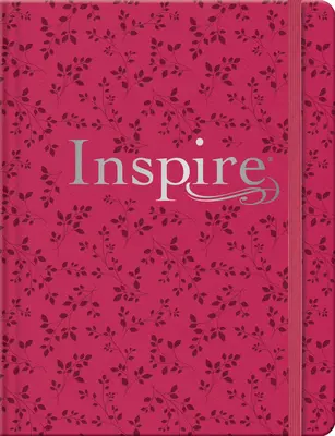 Inspire Bible Nlt, edice s vlákny (tvrdá vazba Leatherlike, růžová pivoňka): Bible pro vybarvování a kreativní deník - Inspire Bible Nlt, Filament Enabled Edition (Hardcover Leatherlike, Pink Peony): The Bible for Coloring & Creative Journaling