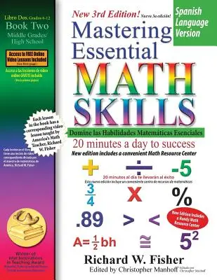 Mastering Essential Math Skills Book 2, španělská jazyková verze - Mastering Essential Math Skills Book 2, Spanish Language Version