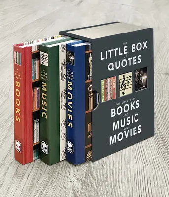 Malá krabička citátů: Pro milovníky knih, hudby a filmů - The Little Box of Quotes: For Lovers of Books, Music and Movies