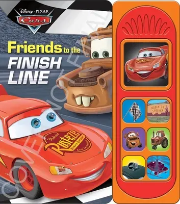 Disney Pixar Auta: Zvukový sešit: Přátelé do cíle - Disney Pixar Cars: Friends to the Finish Line Sound Book