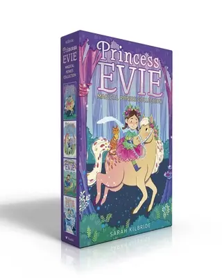 Princezna Evie Kouzelní poníci Collection (Boxed Set): Lesní vílí poník; Jezdecký tábor jednorožců; Duhové hříbě; Kouzelný sněžný poník (sada) - Princess Evie Magical Ponies Collection (Boxed Set): The Forest Fairy Pony; Unicorn Riding Camp; The Rainbow Foal; The Enchanted Snow Pony