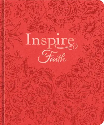 Inspire Faith Bible Nlt, Filament-Enabled Edition (Hardcover Leatherlike, Coral Blooms): Bible pro vybarvování a kreativní deník - Inspire Faith Bible Nlt, Filament-Enabled Edition (Hardcover Leatherlike, Coral Blooms): The Bible for Coloring & Creative Journaling