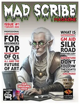 Časopis Mad Scribe číslo 1 - Mad Scribe magazine issue #1