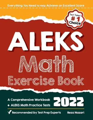 Cvičebnice matematiky ALEKS: Ucelená cvičebnice + cvičné testy z matematiky ALEKS - ALEKS Math Exercise Book: A Comprehensive Workbook + ALEKS Math Practice Tests
