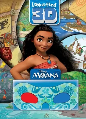 Disney Moana: Sada pro děti: Hledej a najdi 3D - Disney Moana: Look and Find 3D