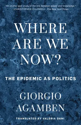 Kde jsme teď? Epidemie jako politika - Where Are We Now?: The Epidemic as Politics