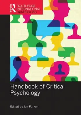 Příručka kritické psychologie - Handbook of Critical Psychology
