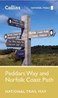 Mapa národní stezky Peddars Way a Norfolk Coast Path - Peddars Way and Norfolk Coast Path National Trail Map