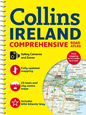Komplexní silniční atlas Irska - Comprehensive Road Atlas Ireland