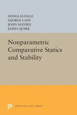 Neparametrická komparativní statika a stabilita - Nonparametric Comparative Statics and Stability